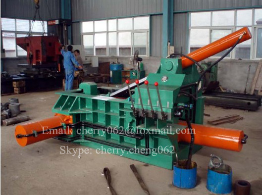 factory 200 Tons Cylinders Scrap Metal Baler Machine / 125t Waste Metal Baling Machine Price,baling size 300*300mm