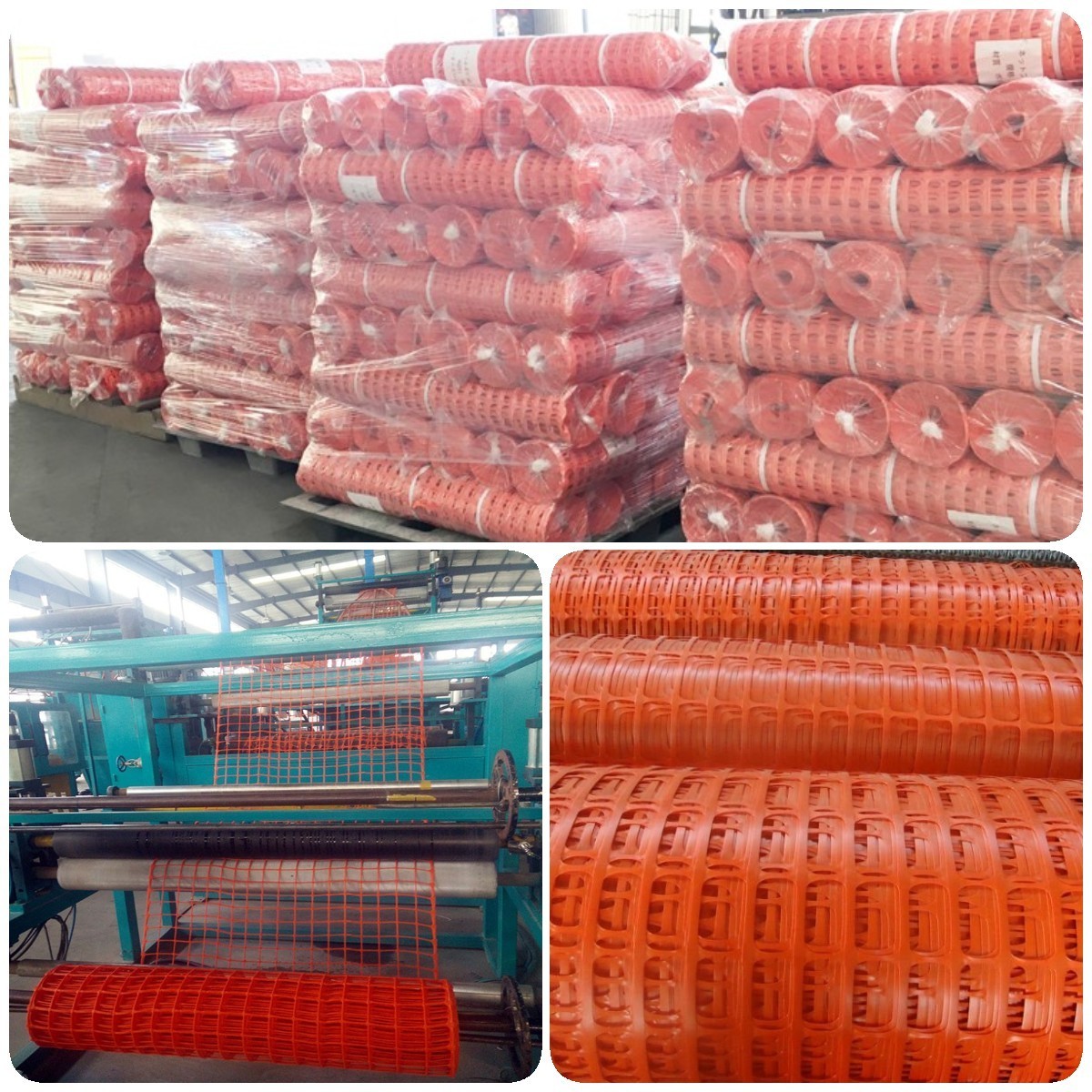 100Gsm PE PP Plastic Orange Outdoor Safety Barrier Fence Mesh Net Fence Snow Fence