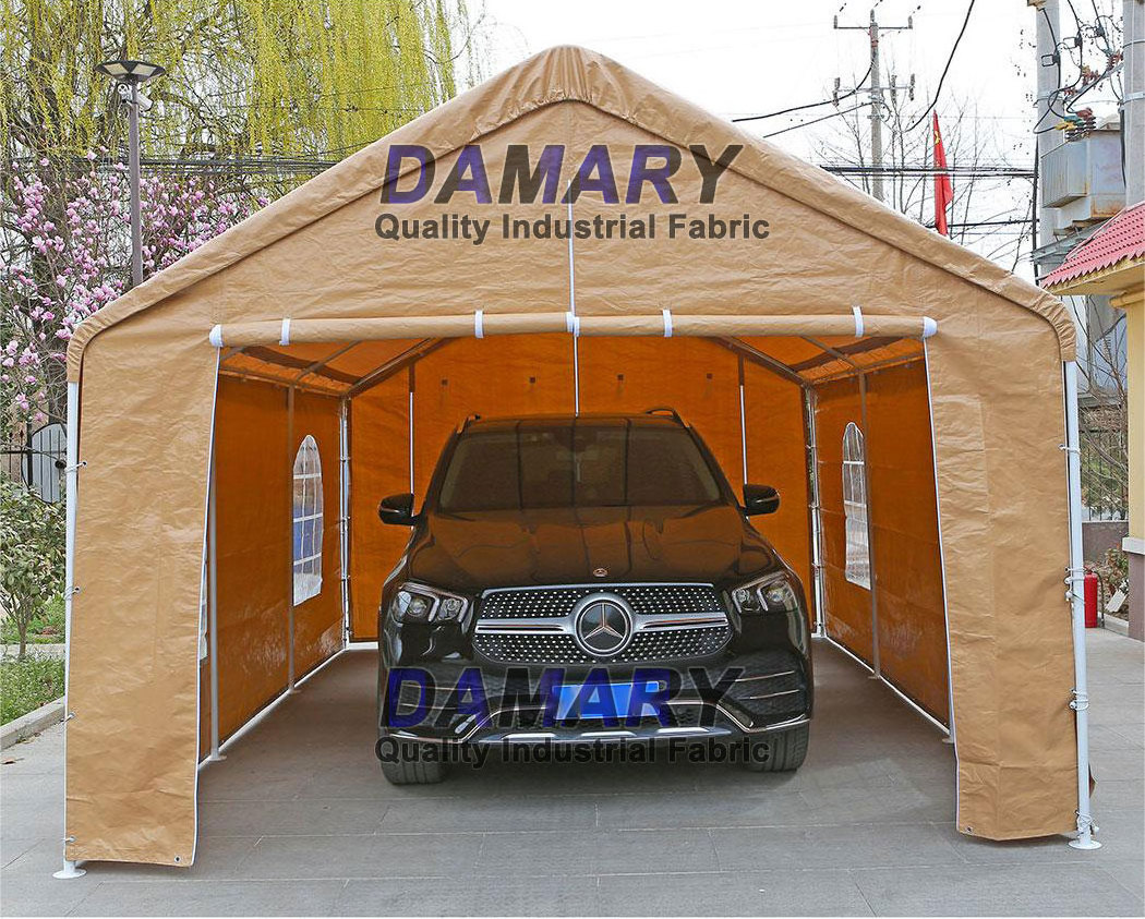 wholesale canopy tents for car Garage tent with Removable Sidewall Doors 10x20 Heavy Duty portable garage carport