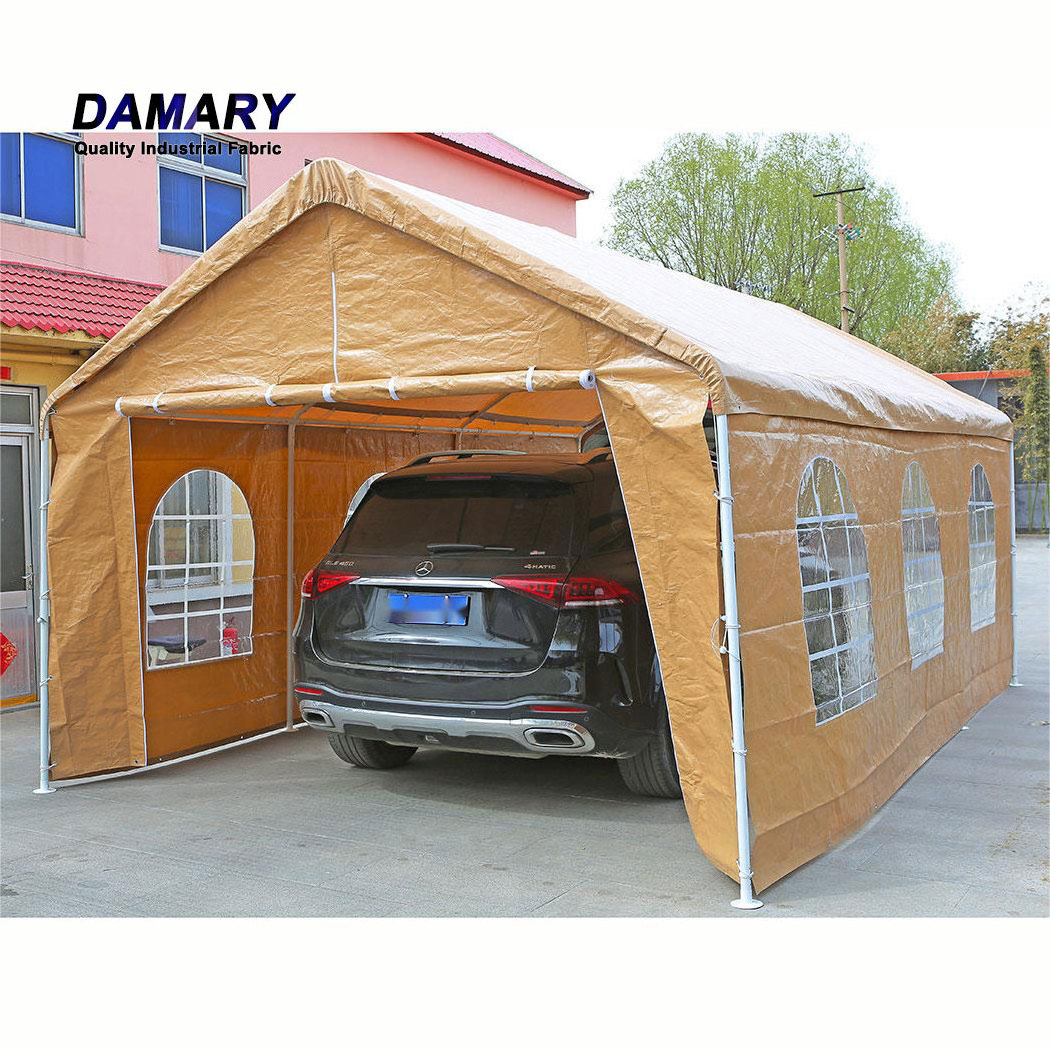 HDPE Material 10x20x8 Durable portable car shade canopy car parking canopy folding car canopy