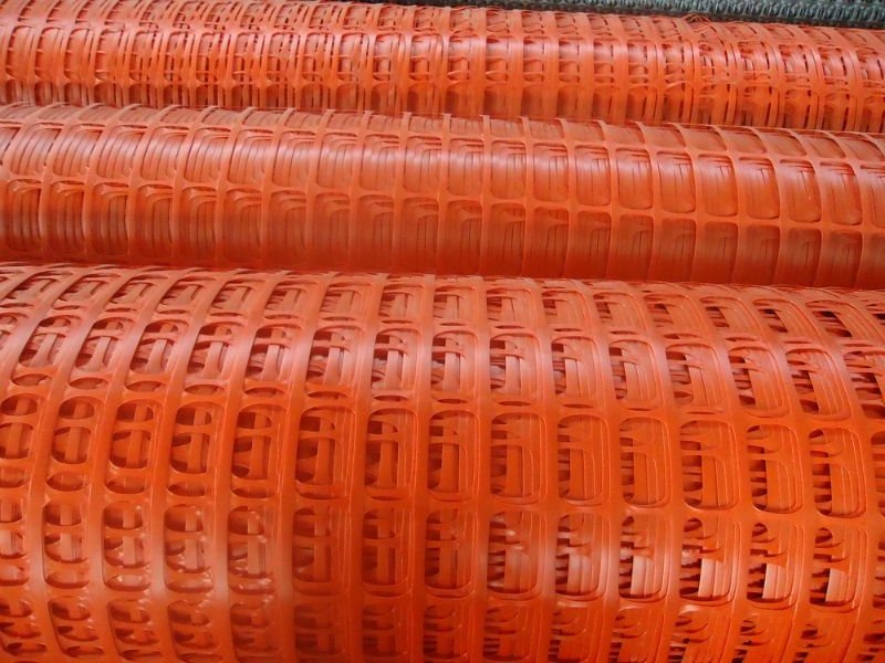 100Gsm PE PP Plastic Orange Outdoor Safety Barrier Fence Mesh Net Fence Snow Fence