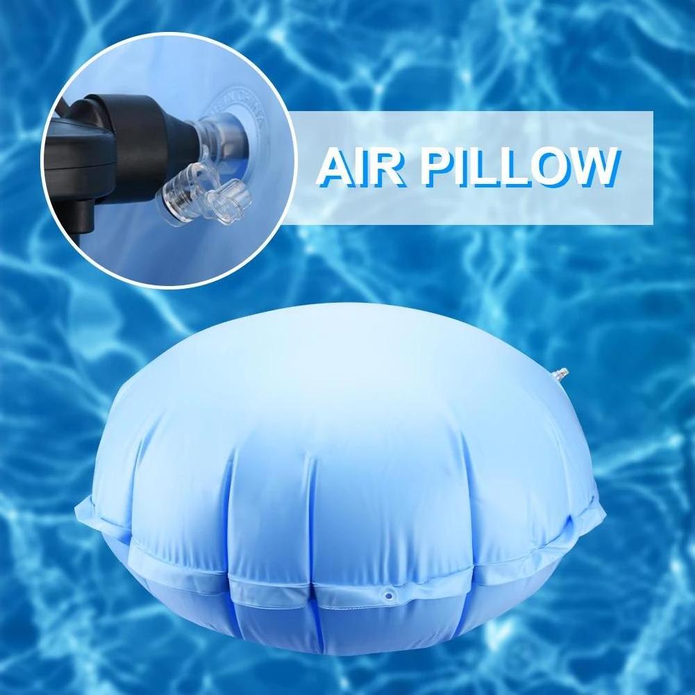 factory supply heavy duty pvc inflatable pool pillow Pool Air Cushion For Support Pool Cover