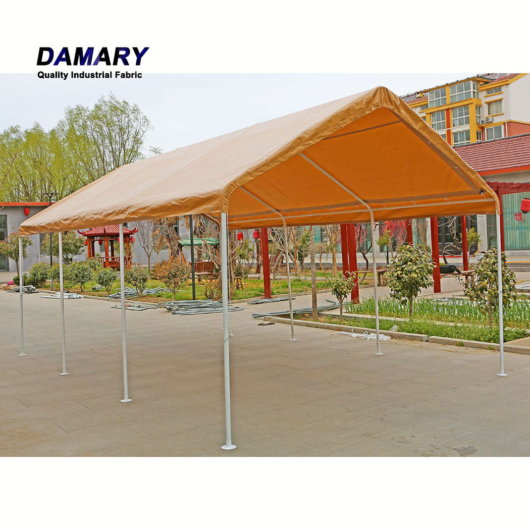 OEM Portable Car port Heavy Duty Carports For Car Parking with Sidewalls Windows Car Port for Boat Storage Party Tent