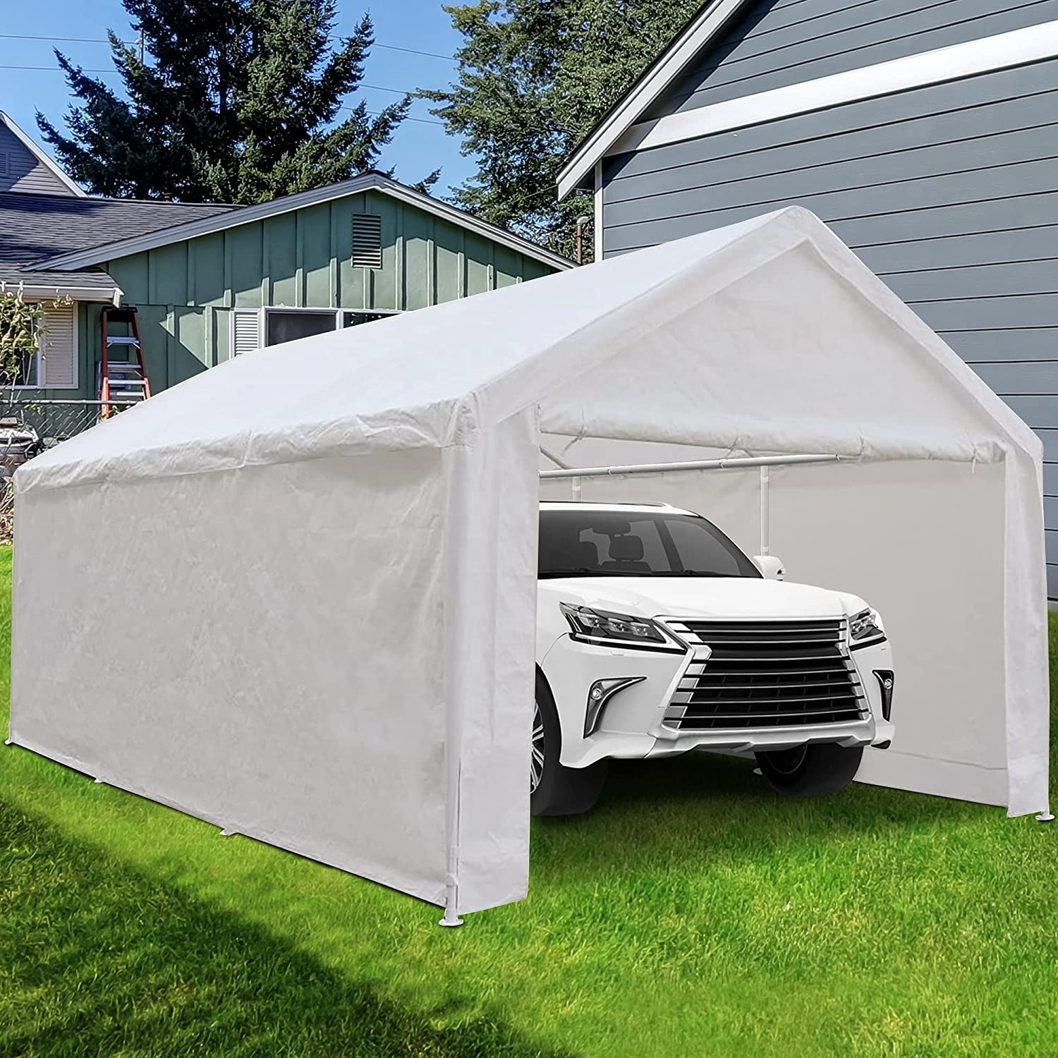 Top Quality Fire Retardant Car Shelter Garage Car Parking Tent Carport