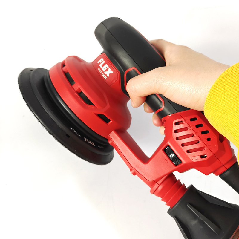 SPTA 350W Electric Car Random Orbital Sander Machine Multi-Function Woodworking Corners Polisher Variable Speed Corded Sanders