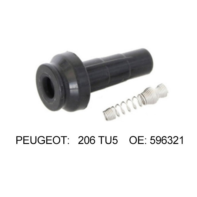 597080 596321 597099 96363378 ignition coil pack repair kits D4001 rubber boot for Citroen Berlingo Xsara