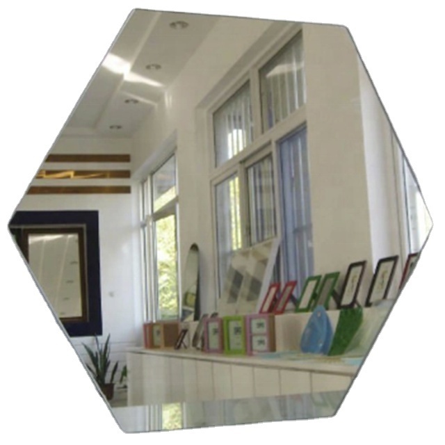 High Quality Rectangular Hexagon Mirror Tile for Decorative High Quality