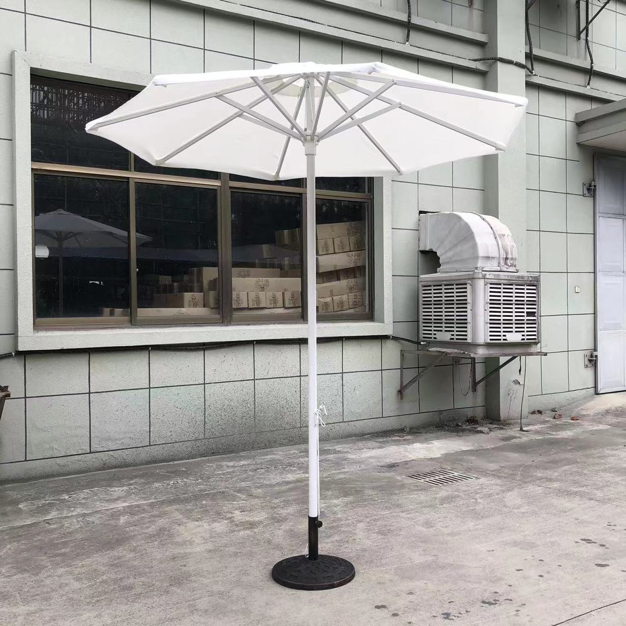 Sun Umbrella Commercial High End Twist-tilt Light Luxury Garden Umbrella Parasol Waterproof Polyester Outdoor Furniture Modern