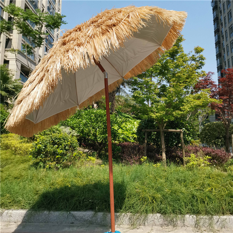 New Thatch Beach  Straw Umbrella for Sea Umbrella Patio Pagoda Umbrella