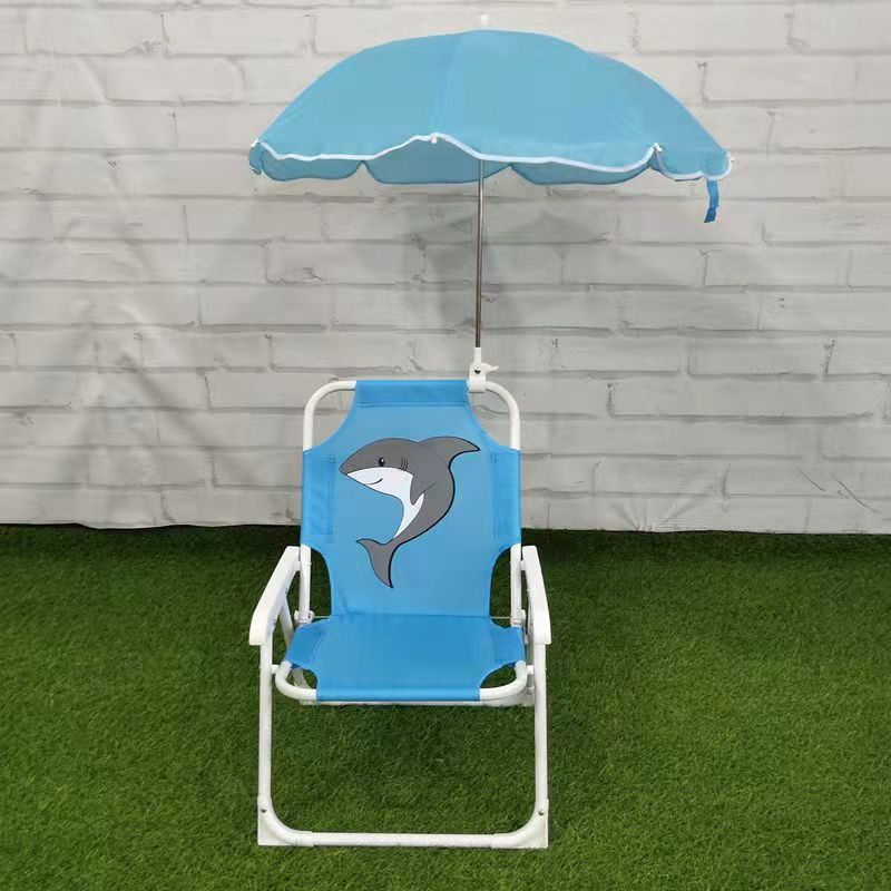 Beach Folding Chair with Children Beach Umbrella Modern Water Wheels Moon Chair Metal Stainless Steel 2023 Hot Selling Outdoor