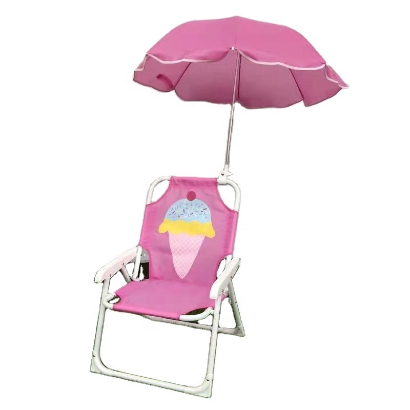 Outdoor Camping Chairs Kids Beach Chair With Umbrella