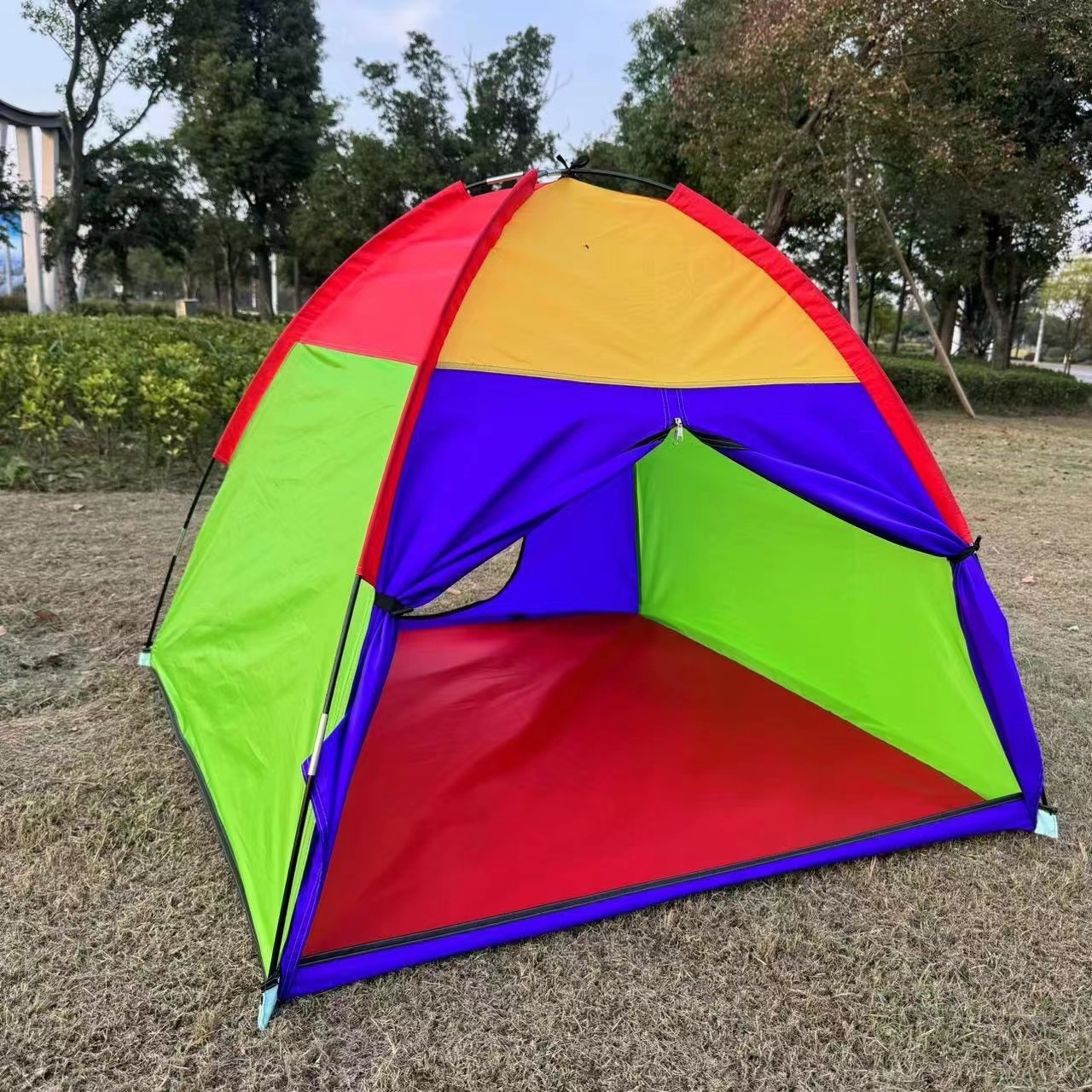 Outdoor indoor crawling folding play house yurt baby toys children's tent