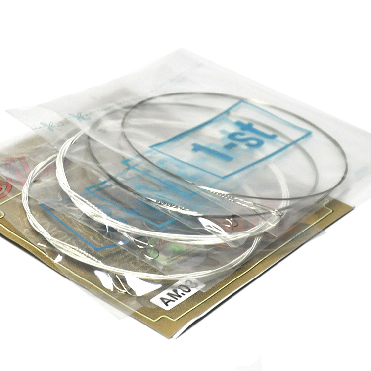 Wholesale Alice AM03 Plated Steel Plain String set Mandolin Strings with Silver-Plated Copper Alloy Winding