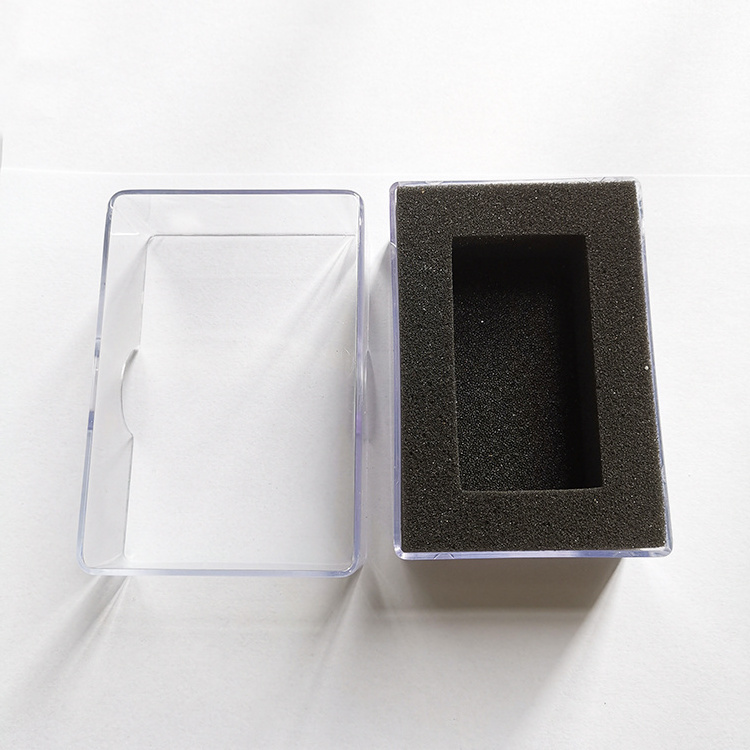 custom plastic guitar pickup box with foam package for humbucker pickups