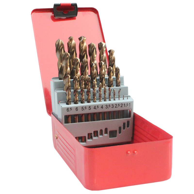 hss m35 cobalt straight shank twist drill bits fast drilling flute hss twist drill bits