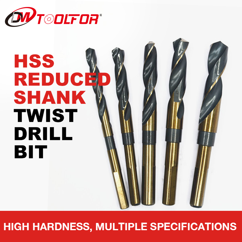 special twist drill for making gun straight shank black oxide hss twist drill set