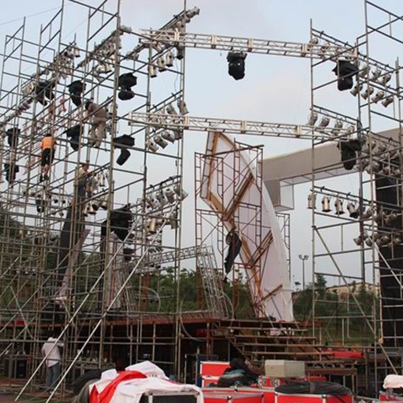 Space Truss Building Concert Stage Truss Metal Trusses For Sale