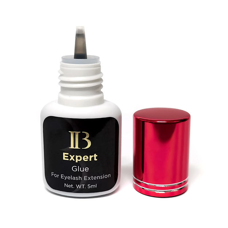 5ml I Beauty Expert Glue 1-2s Dry Time Fastest Korea Glue for Eyelash Extensions Original wine red Hat IB False Eyelash Glue