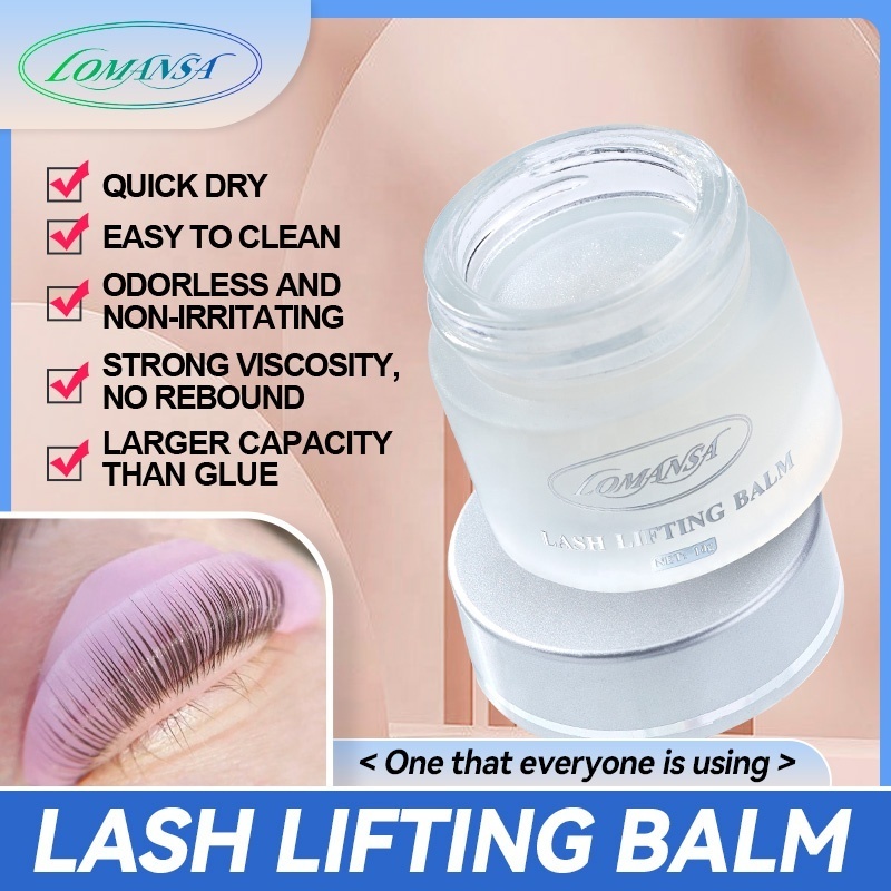 LOMANSA Eyelash Lifting Glue Balm Eyelashes Perm OEM ODM Lash Glue Balm