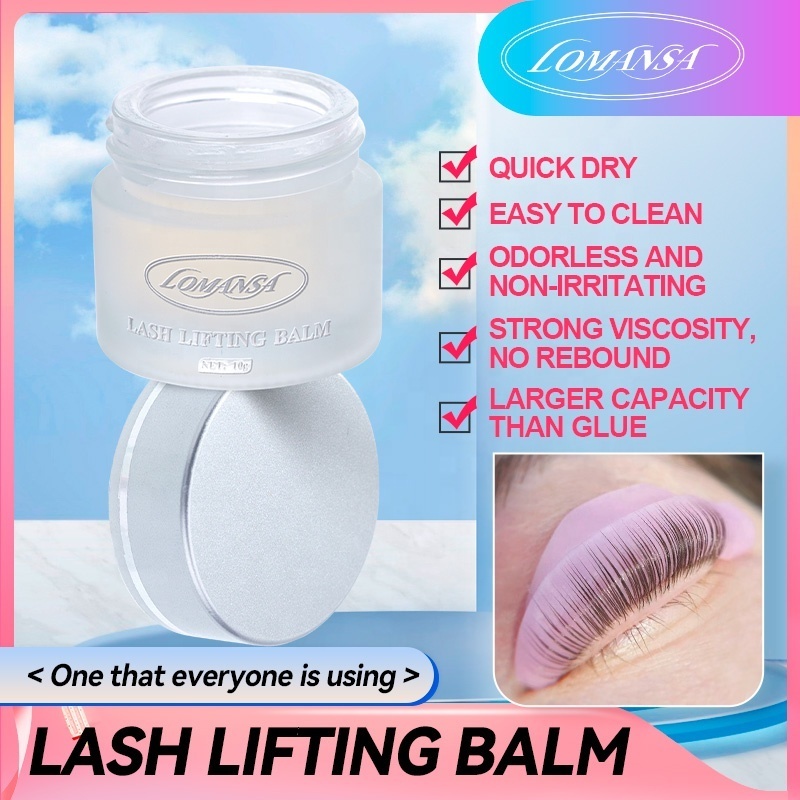 Own Brand LOMANSA Lash Lifting Adhesive Glue Balm For Eyelash Curl Fix Glue Professional Super Eyelash Gule Balm