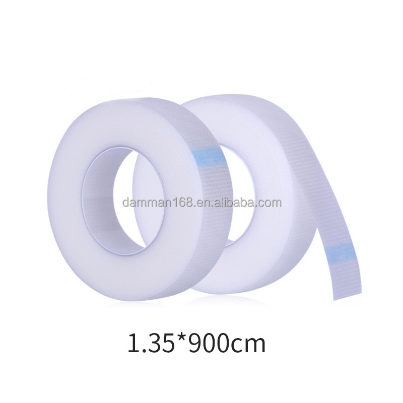 DAMMAN 9M Transparent Cotton Tape For Eyelash Extension Custom Graft Isolation Tape High Quality Eyelash Grafting Tape