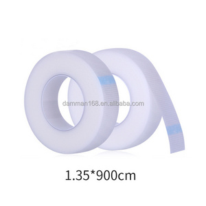 DAMMAN 9M Transparent Cotton Tape For Eyelash Extension Custom Graft Isolation Tape High Quality Eyelash Grafting Tape