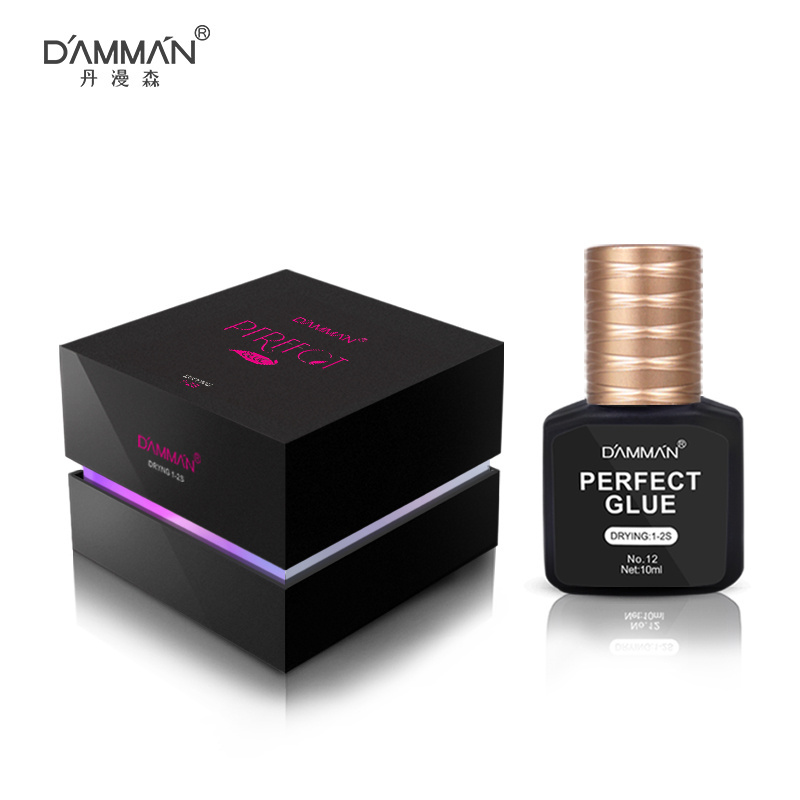 DAMMAN Eyelash Glue For Grafted Private Label Lash Gel 1-2 Sec Dry 7-8 Weeks Lasting Professional Eyelashes Extension Adhesive