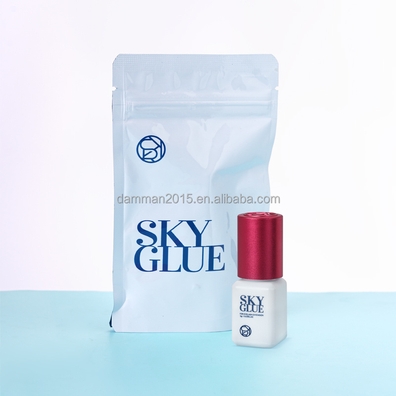 S+ Sky Glue Red Hat New Package Sky Glue Factory Price Low MOQ Sky Eyelash Glue