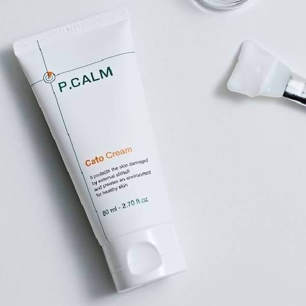 Cato Facial Cream by P.CALM vegan cream for hydrating  and non-sticky facial moisturizer Skin Barrier Repair