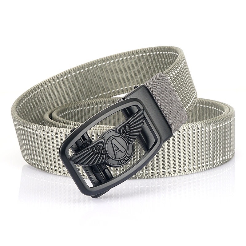 1.5 Inch Heavy Duty Nylon Tactical Riggers Belt Fabric Belts with Quick-Release Metal Buckle