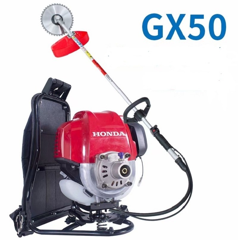 GX50 motor  knap-pack brush cutter grass trimmer artificial portable grass line cutter