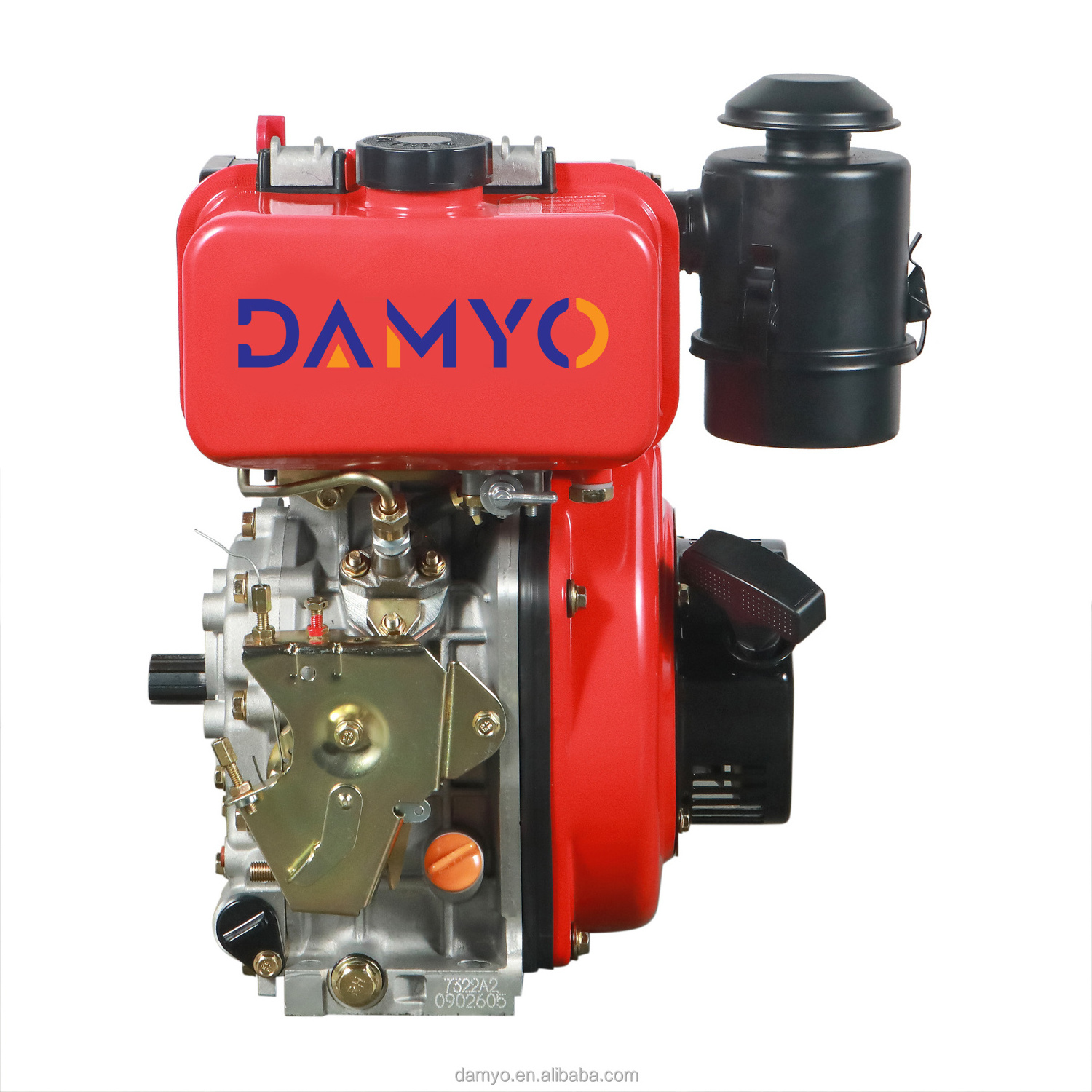 Support High Intensity Use Single Cylinder Air-cooled 173F Diesel Engine for Agricultural Machinery Engines Diesel Engine 20 Hp