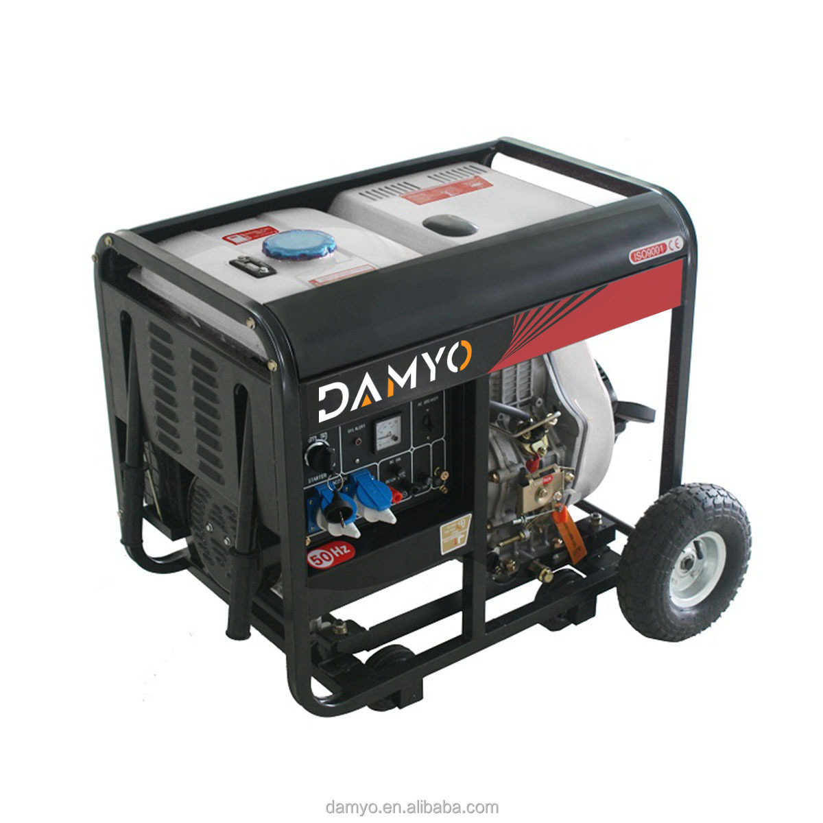 Home use 10 kva diesel generator small portable open frame electric engine generators