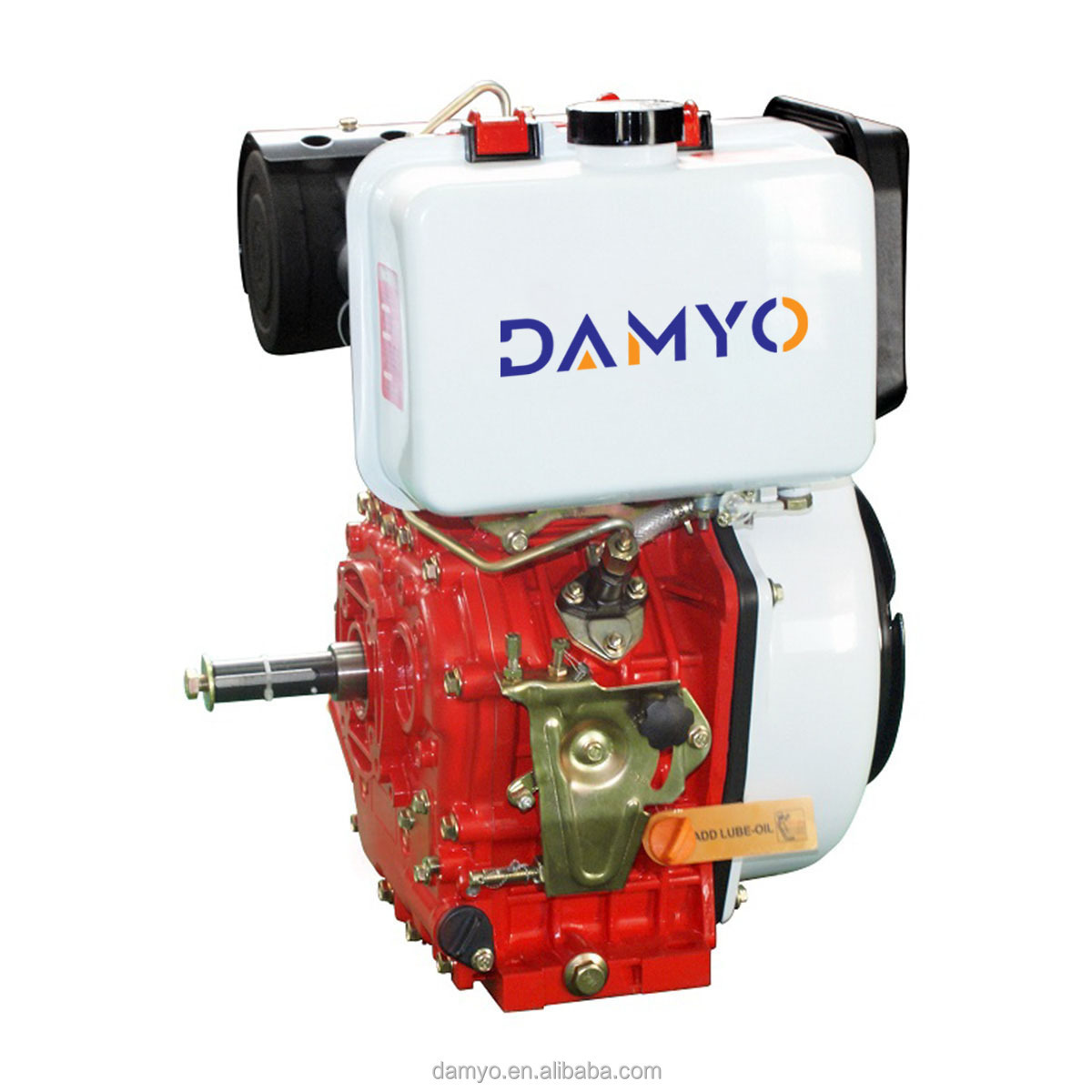 Damyo Single Cylinder Air-cooled Diesel Engine 170F Four-stroke Diesel Engine for Agricultural Machinery Engines Vertical 20:01