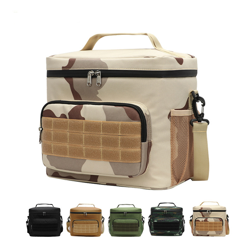 Factory custom meal prep bag tactical lunch box insulated cooler bag