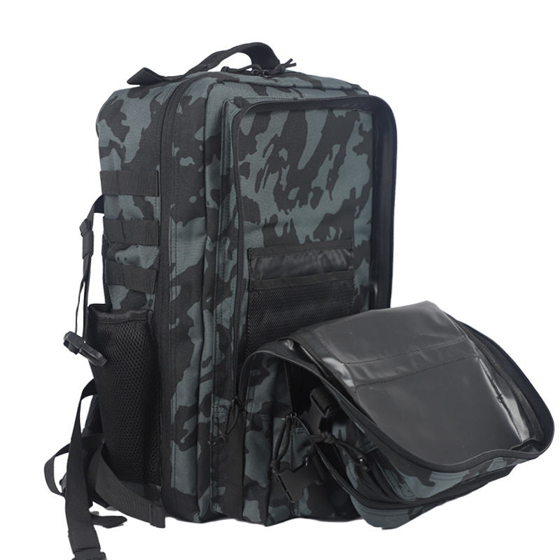 Custom bolso tactico morral print camo outdoor sport gym fitness athletes tactical backpack