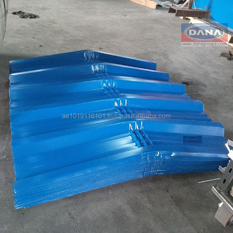 Roof truss system sheets cladding single skin steel uae