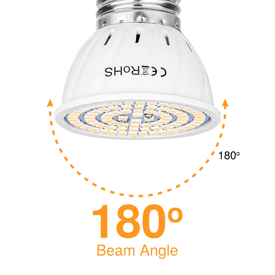 E27 Led Bulb GU10 Led Lamp E14 Corn Bulb 220V Spot Light MR16 Led GU5.3 Home Spotlight B22 Energy Saving Bulbs High PPFD