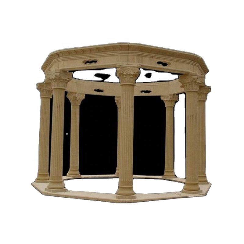 Custom large gazebo outdoor hand carved garden gazebo outdoor marble gazebo outdoor stone