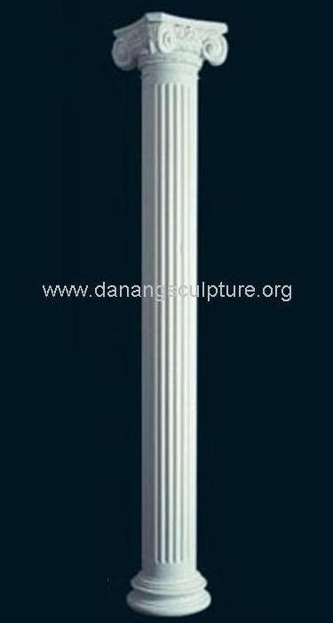 Custom hand carved home decorative greek columns natural stone greek column decoration greek columns