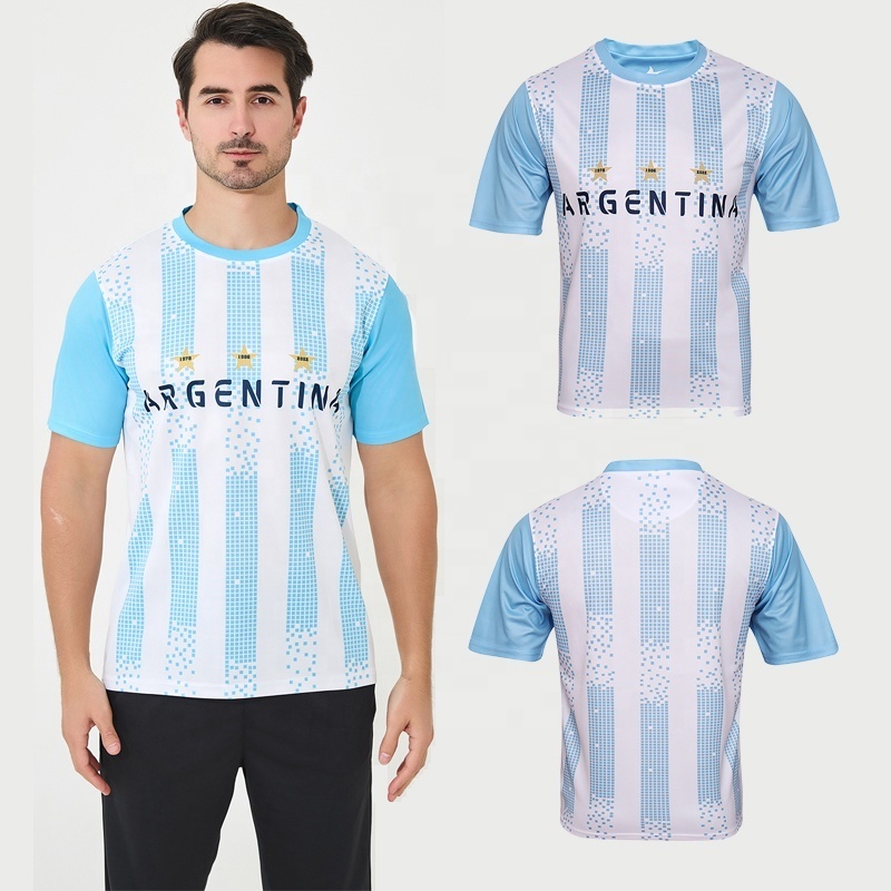 2024 Argentina jersey latest Copa America soccer shirts High quality football wear quick-drying top fabric messi soccer jersey