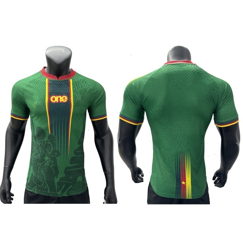 Latest Season Africa Team Soccer Wear Customize Cameroon Player Version Football Jersey