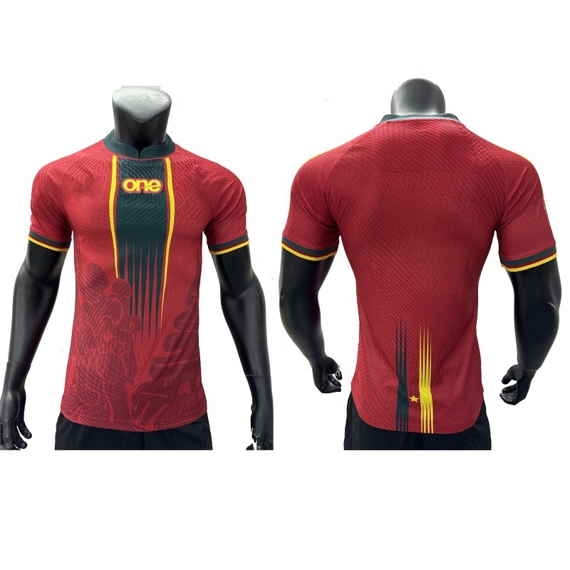 Latest Season Africa Team Soccer Wear Customize Cameroon Player Version Football Jersey