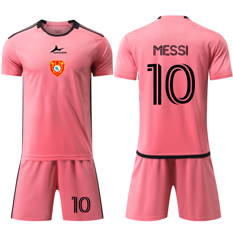 24-25 New Season Soccer Uniform Images High Quality Heat Printed Miami Home and Away Messi Football Jersey