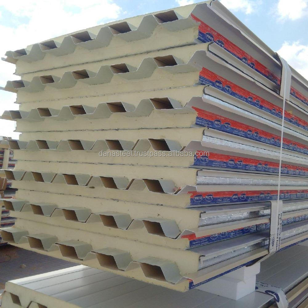 PU sandwich panels / Polyurethane (PUF) panels