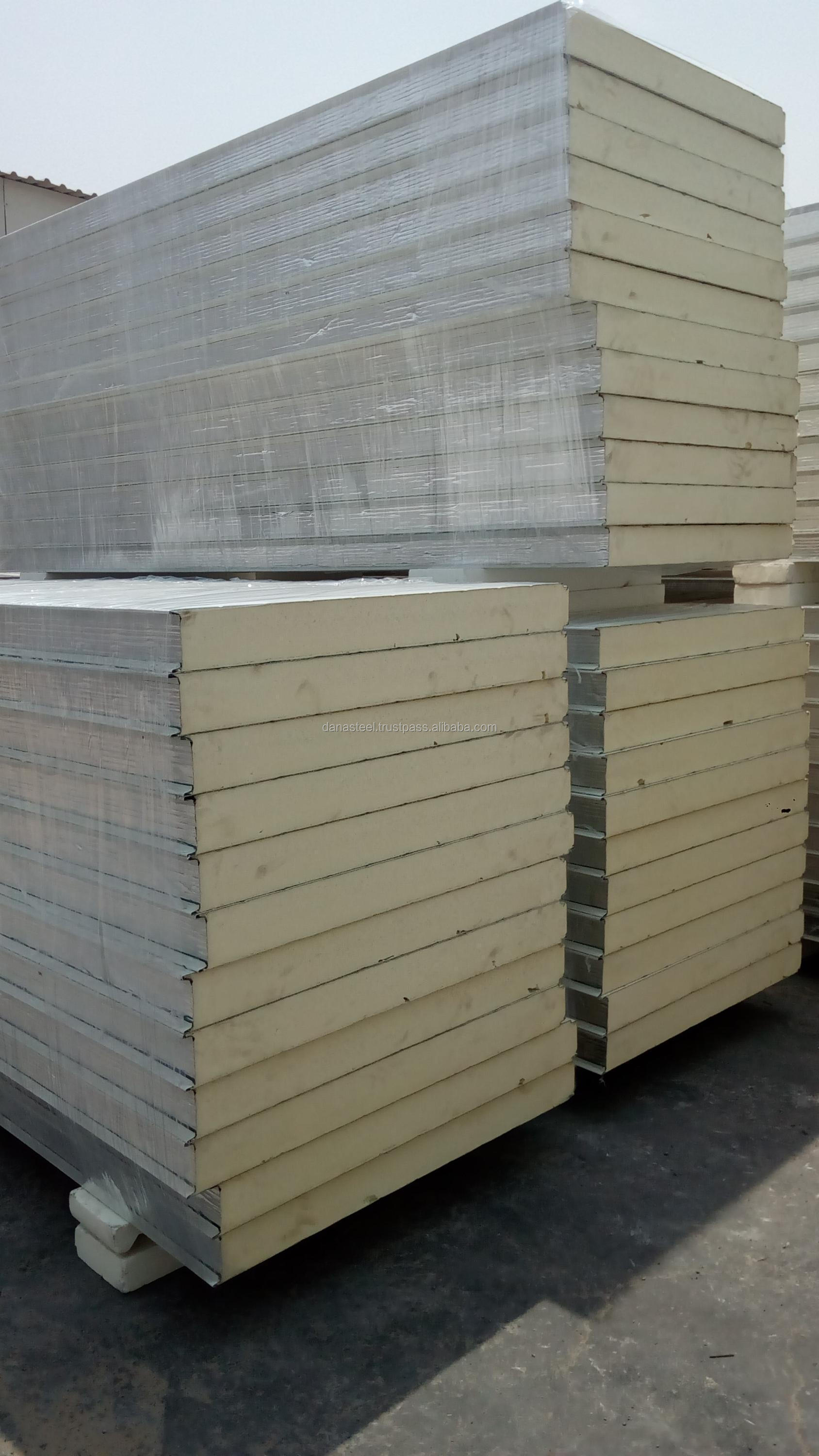 PU sandwich panels / Polyurethane (PUF) panels