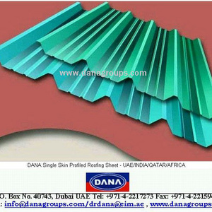 ERITREA - SINGLE SKIN PROFILED ROOFING SHEET - DANA STEEL