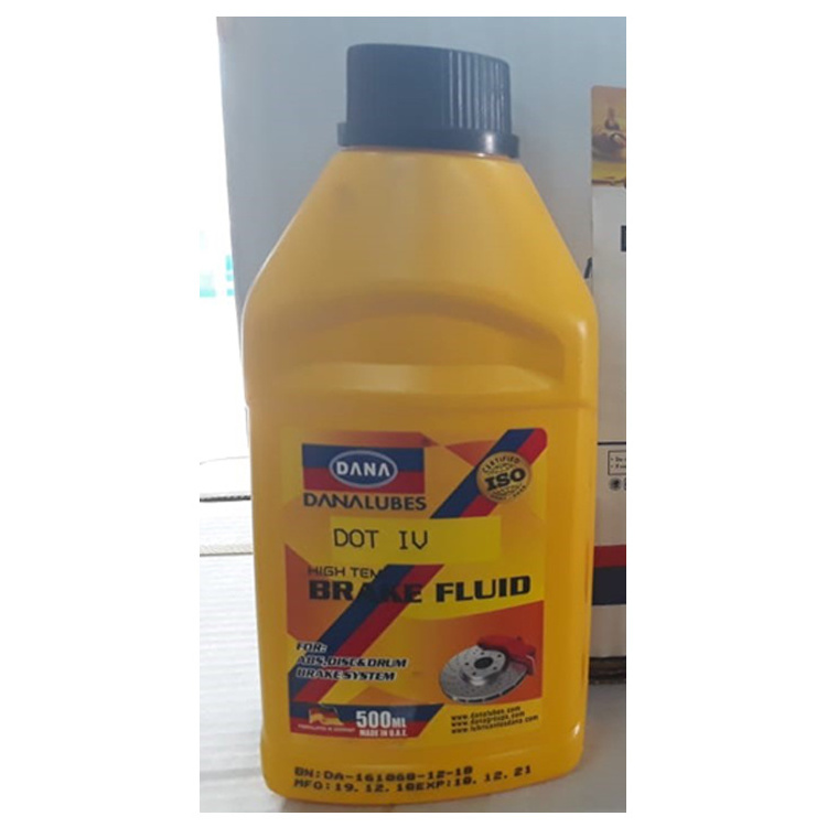 High Performance Hydraulic Brake Fluid Dot 4