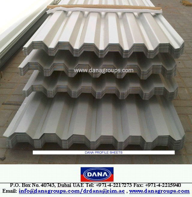 LESOTHO - ALUMINUM/GI SINGLE SKIN PROFILED ROOFING SHEET SUPPLIER - DANA STEEL