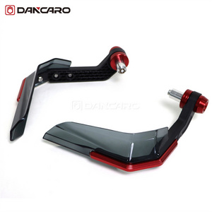 DANCARO CNC Motorcycle Handguard Shield Hand Guard Protector Universal for  7/8" handlebar